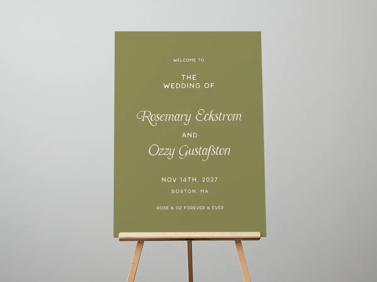 Wedding Signs