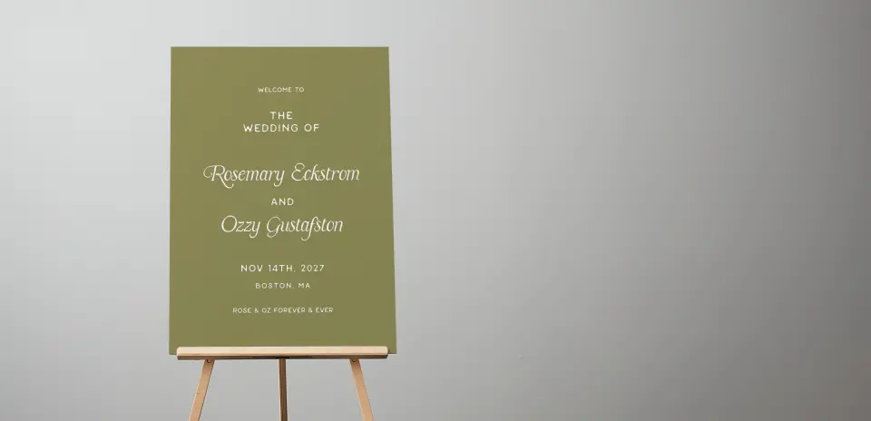 Wedding Signs