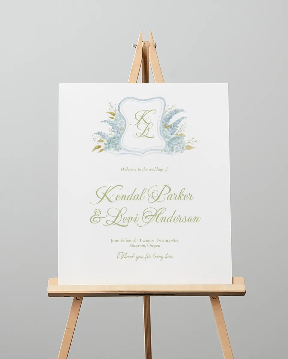 This is a 16" x 20" Welcome Sign called Southern Belle printed in full color