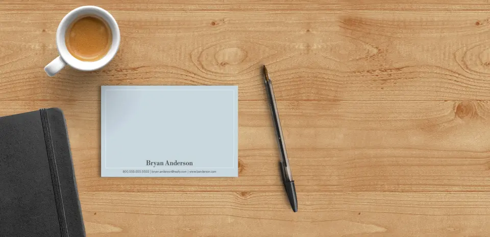 Flat Note Card