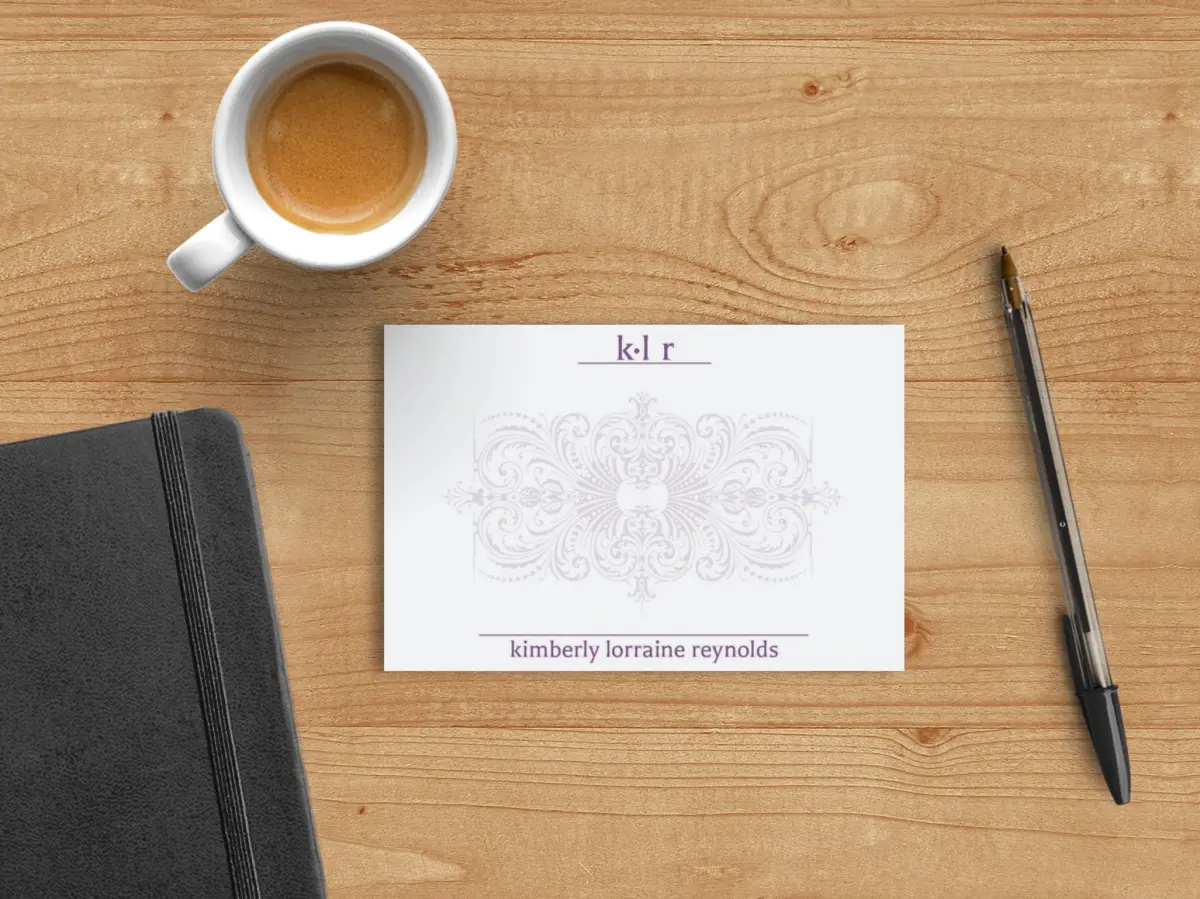 Flat Note Card