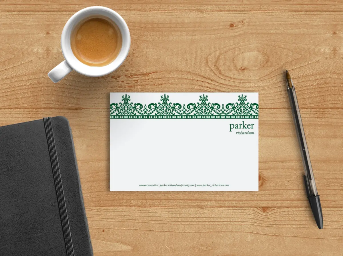 Flat Note Card