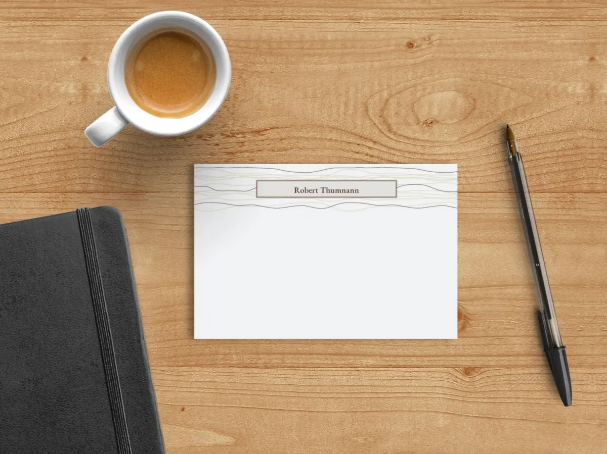 Flat Note Card