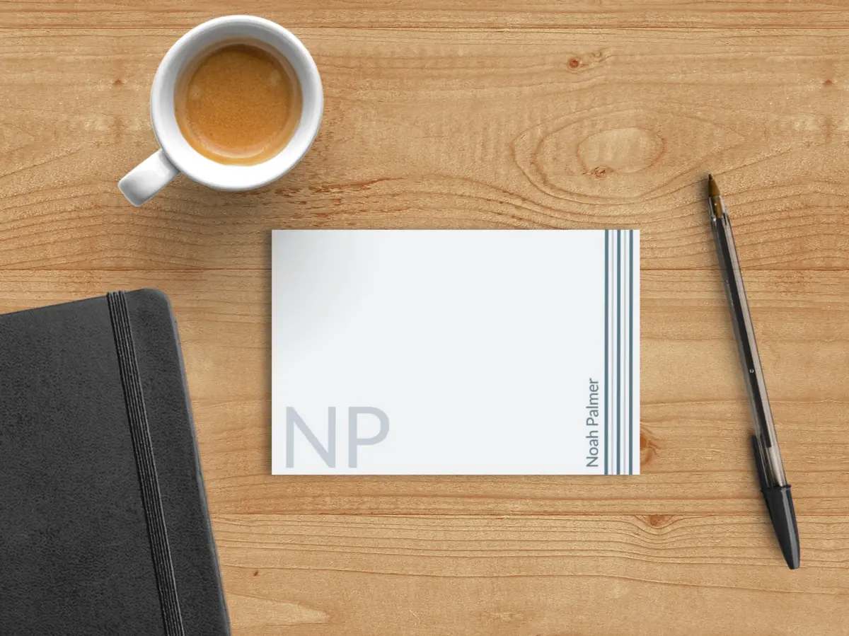 Flat Note Card