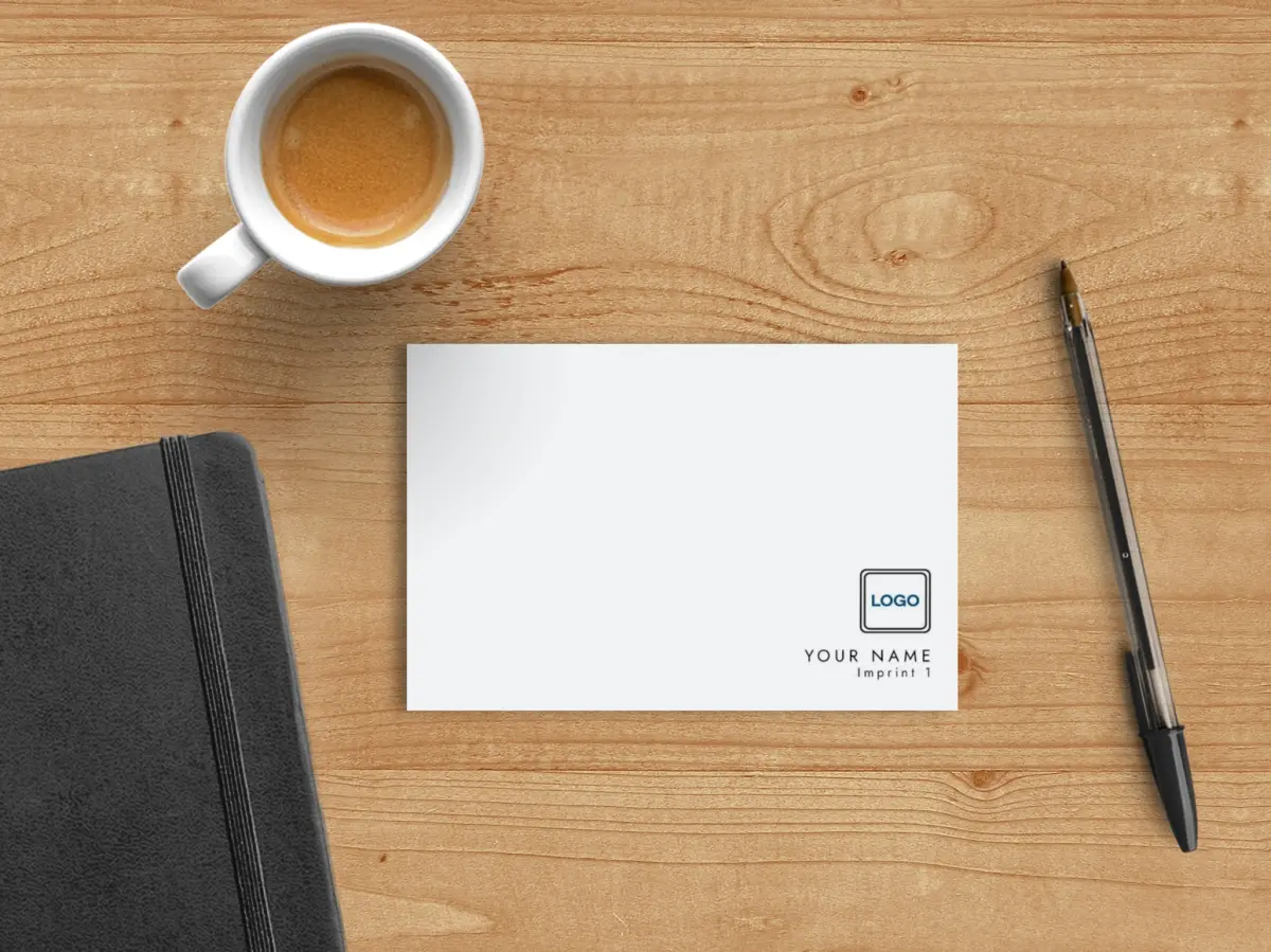 Flat Note Card