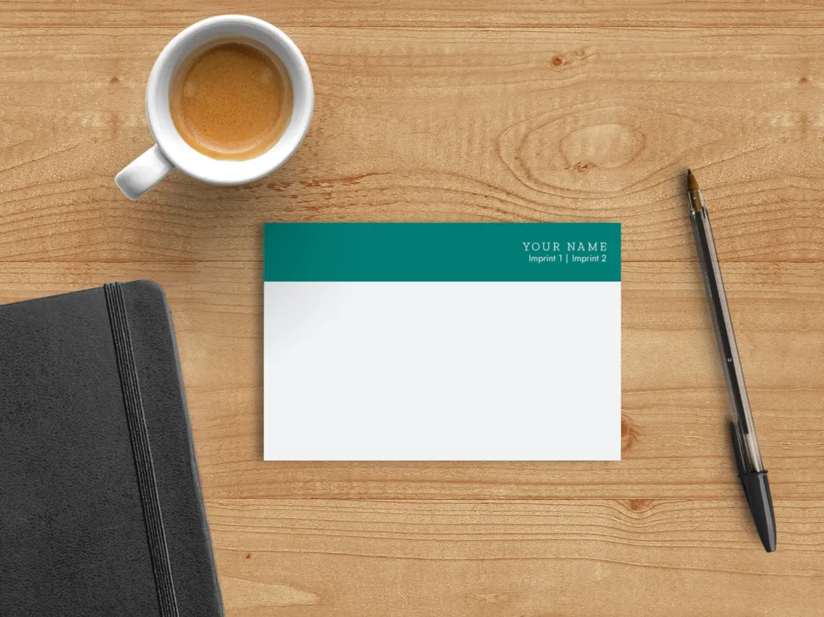 Flat Note Card