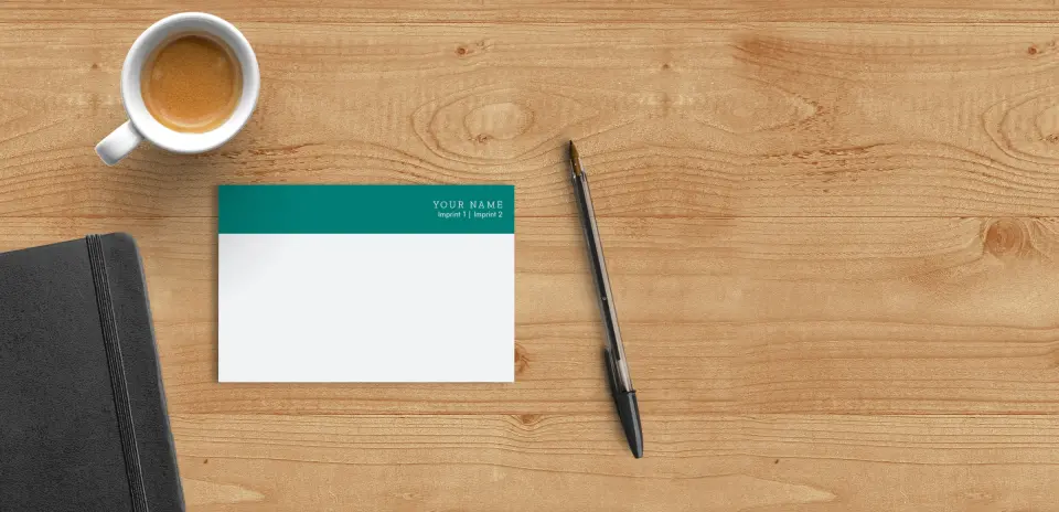 Flat Note Card