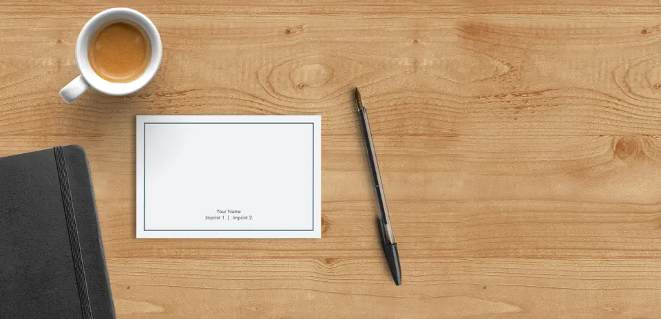 Flat Note Card