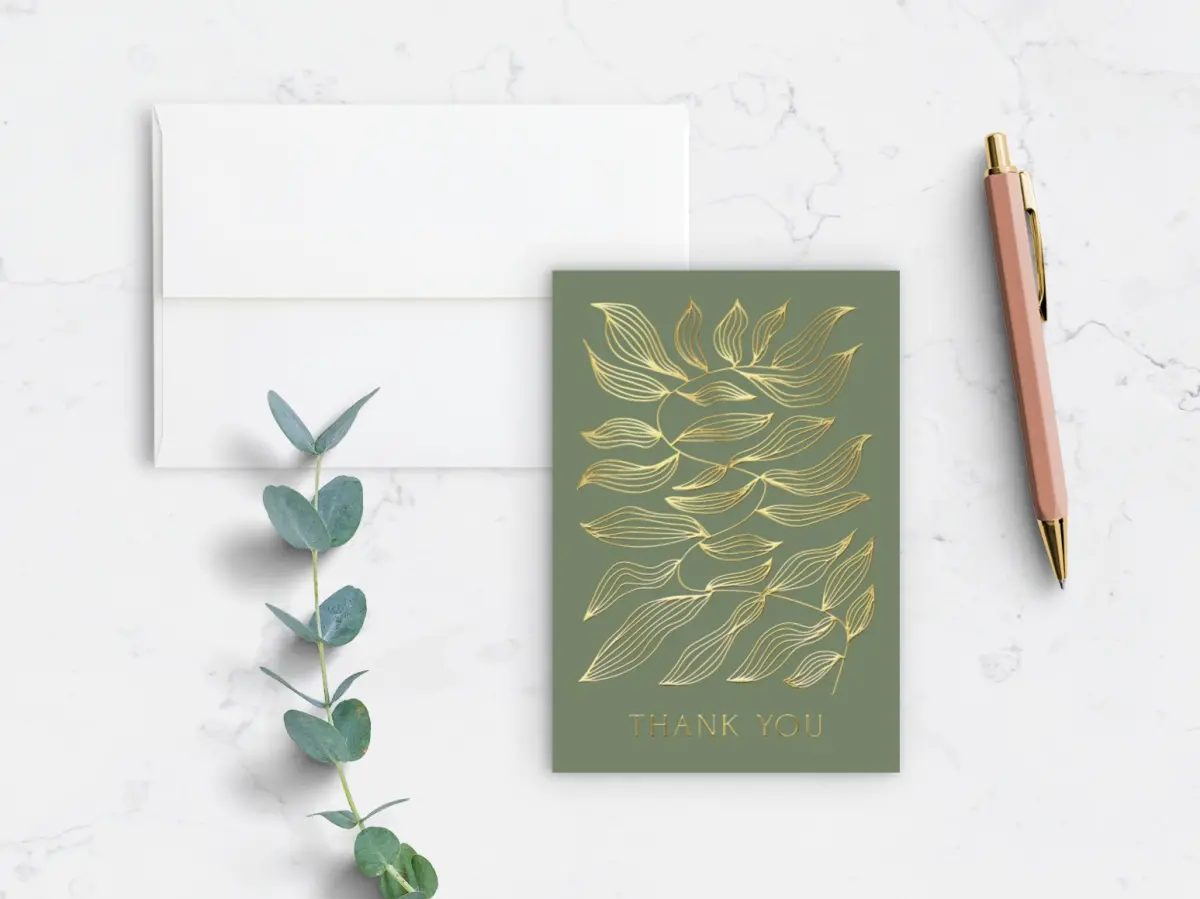 Flat Note Card