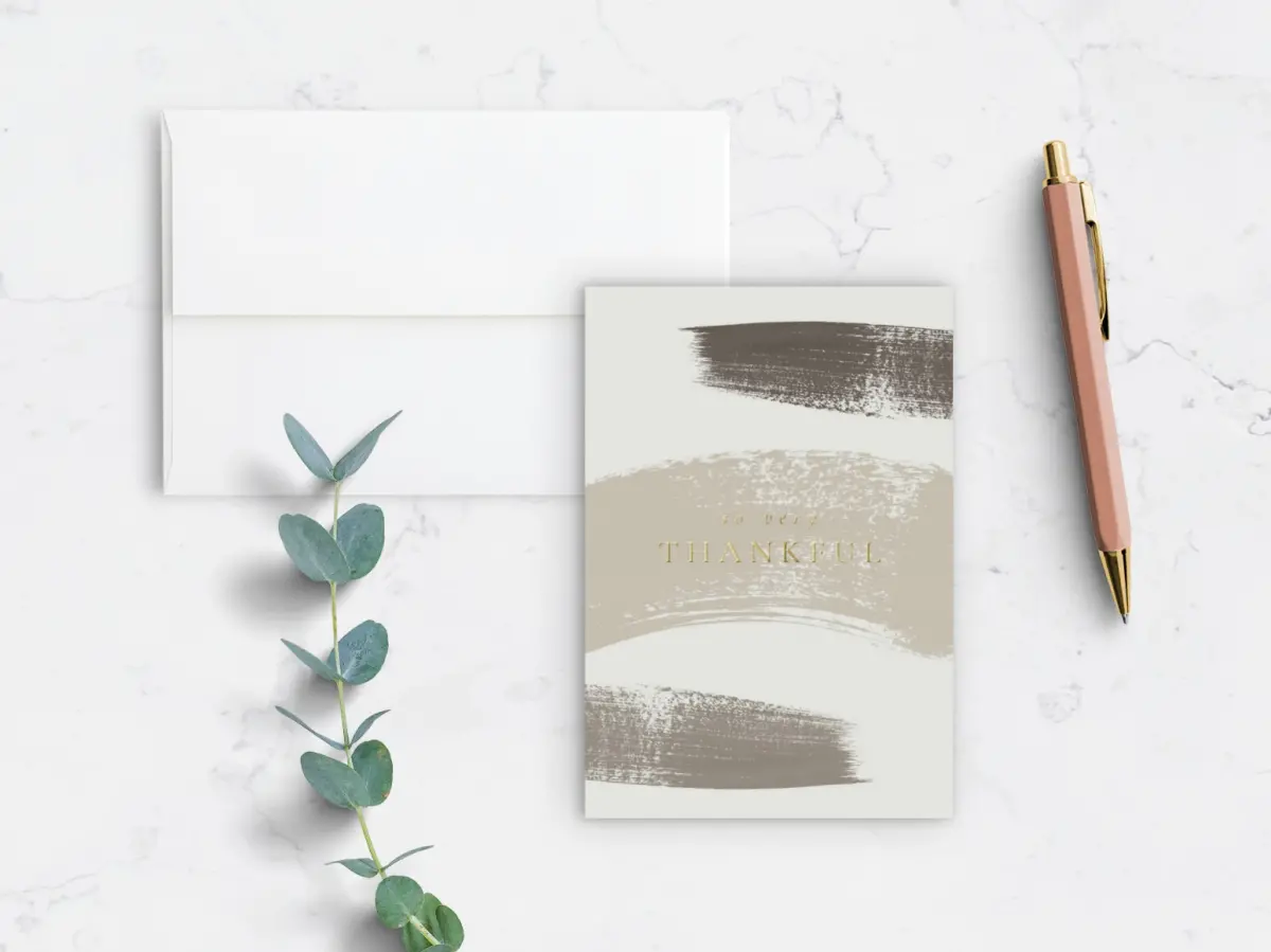 Flat Note Card