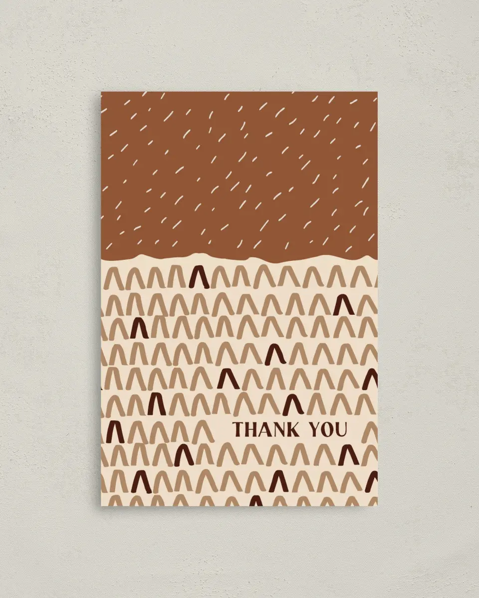 This is a 4" x 6" Personal Stationery called Quirky Quips printed in full color on Premium Smooth paper