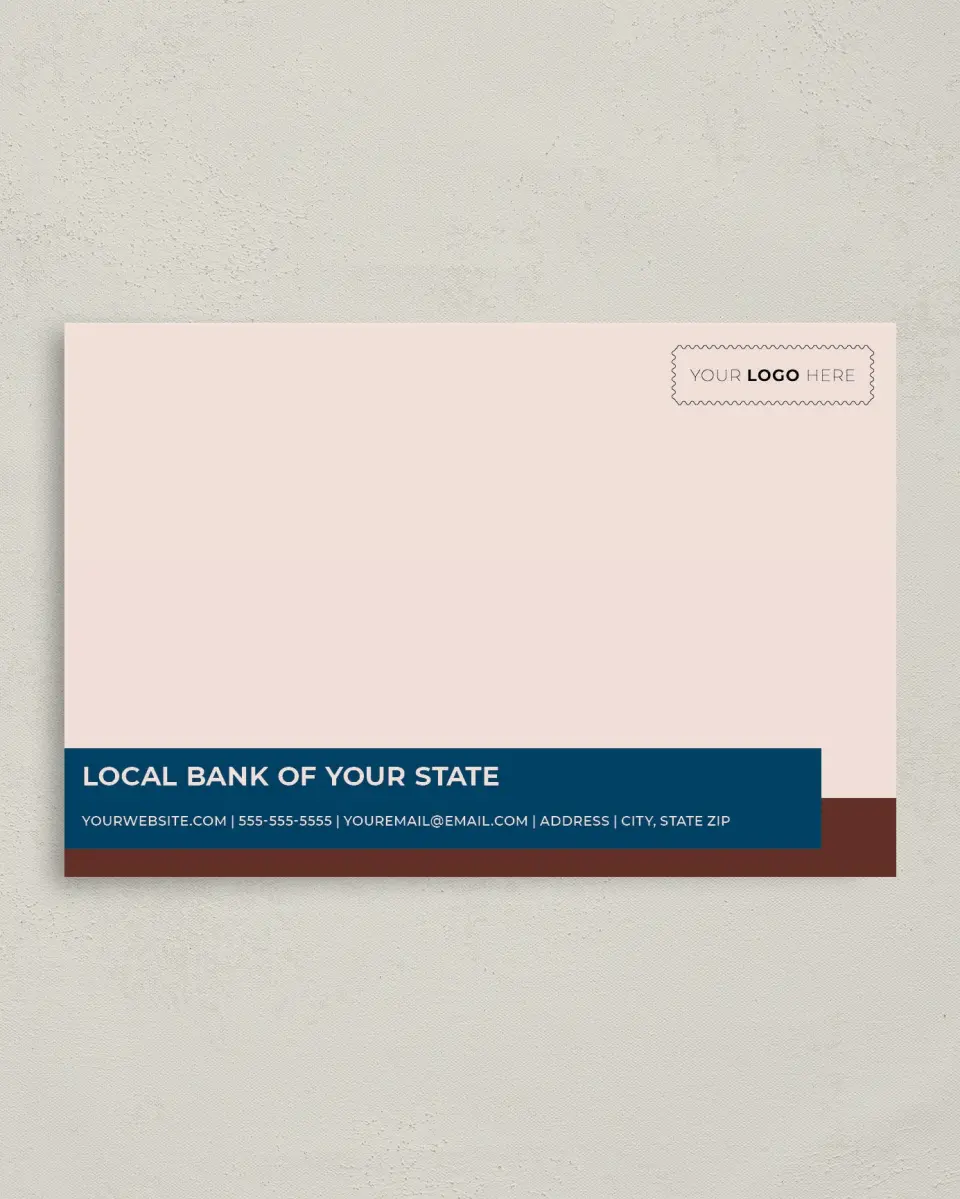 This is a 4" x 6" Business Note Card called Cultivating Growth printed in full color on Premium Smooth paper