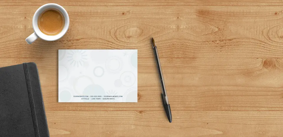 Flat Note Card
