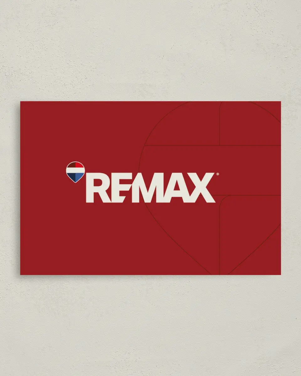 This is a 4" x 6" Business Note Card called REMAX Local Lens printed in full color on Premium Smooth paper