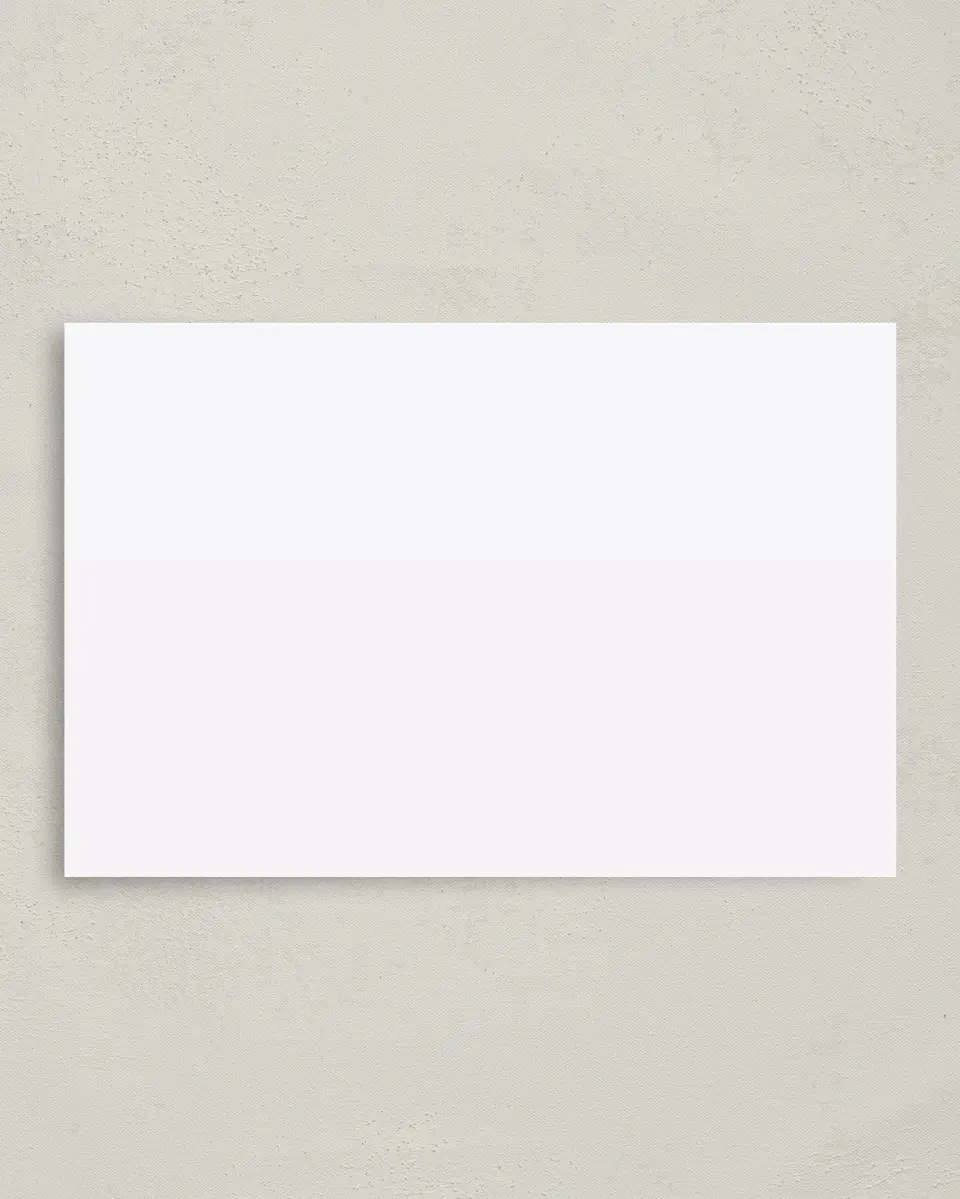 This is a 4" x 6" Personal Stationery called Soon To Be Mrs. printed in full color with Gold foil on Luxe Satin (coated) paper