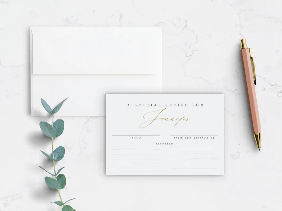 Recipe Card