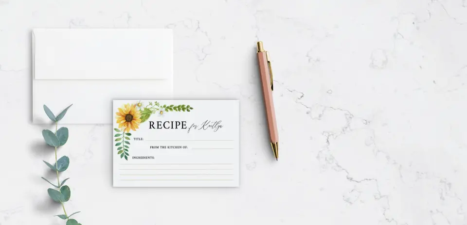 Recipe Card