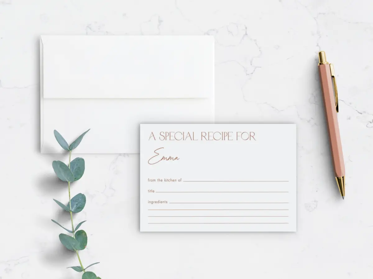 Recipe Card