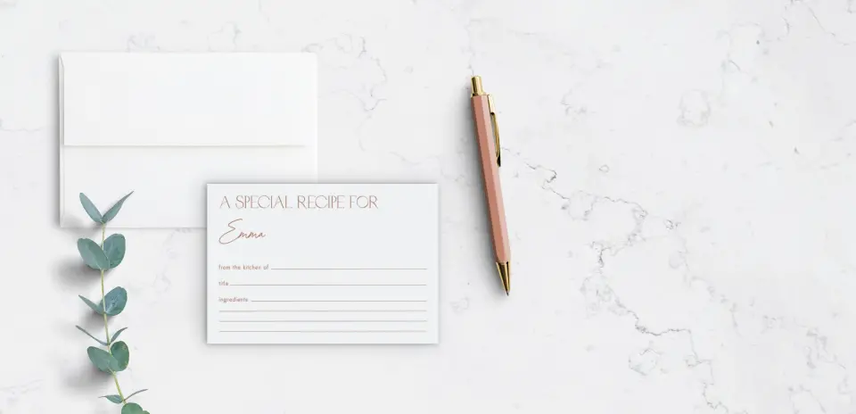 Recipe Card