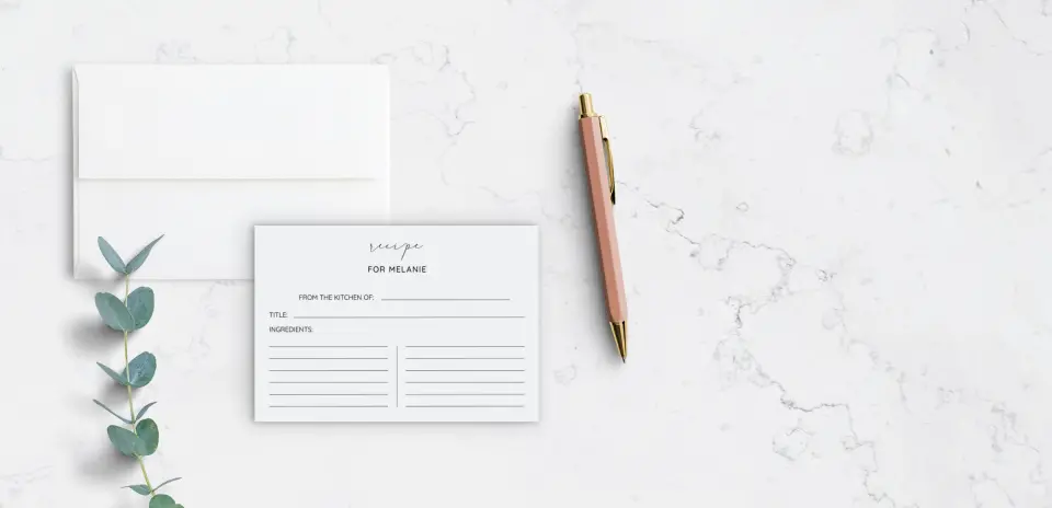 Recipe Card
