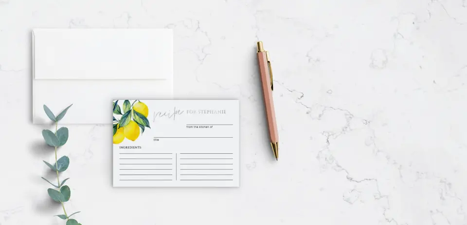 Recipe Card