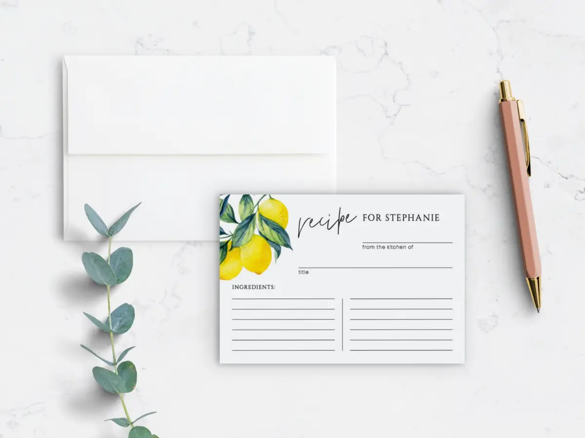 Recipe Card