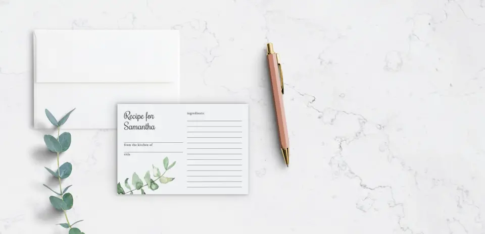 Recipe Card