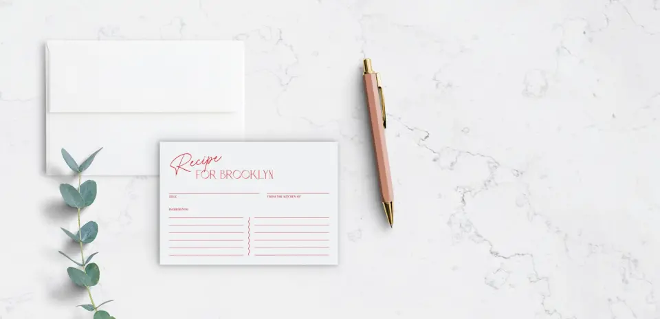 Recipe Card