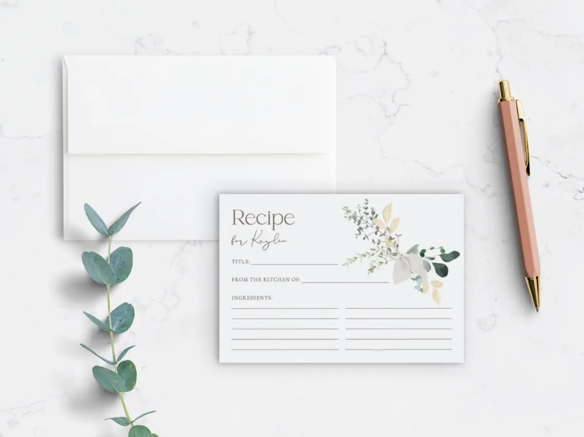Recipe Card