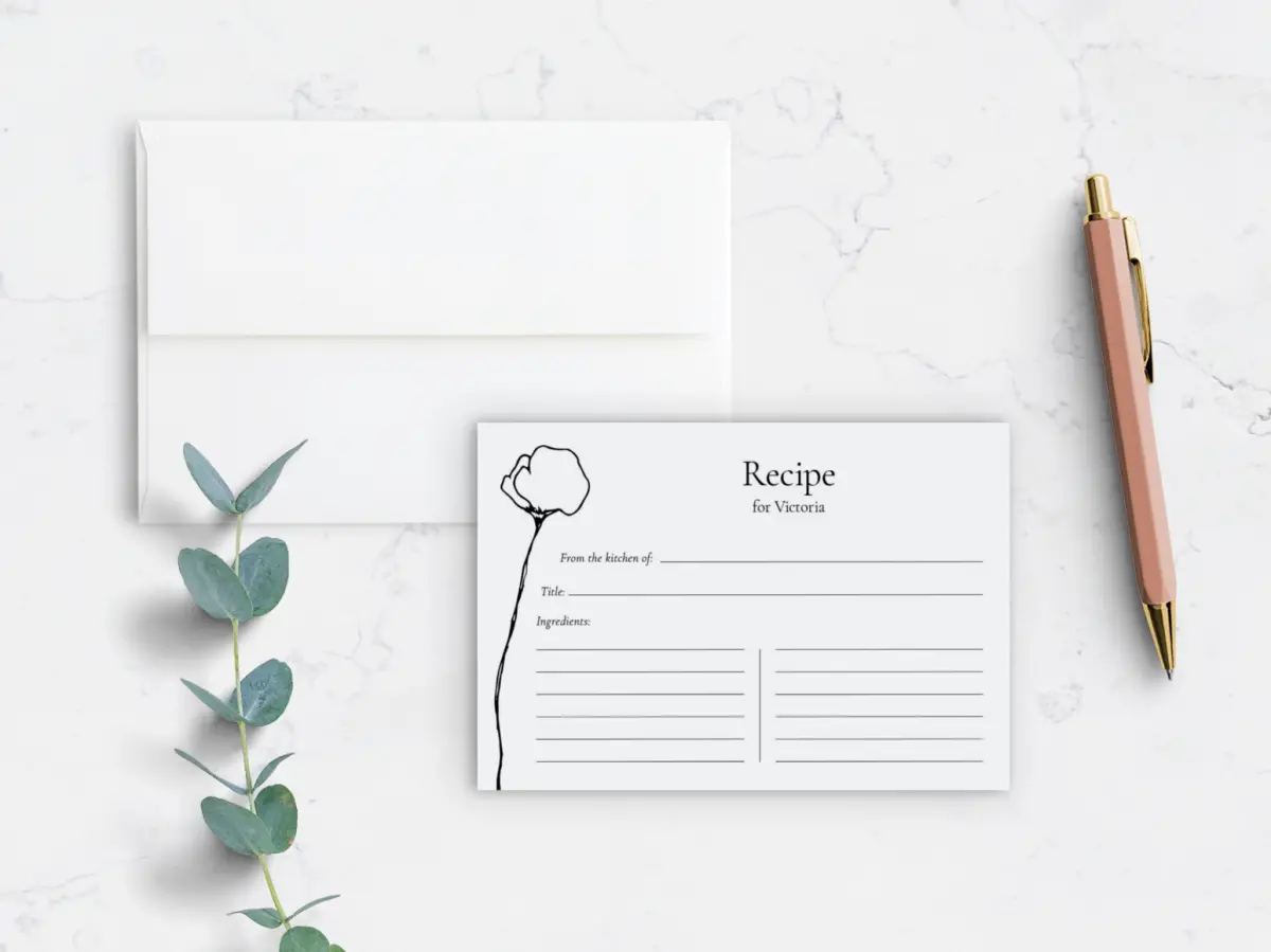Recipe Card