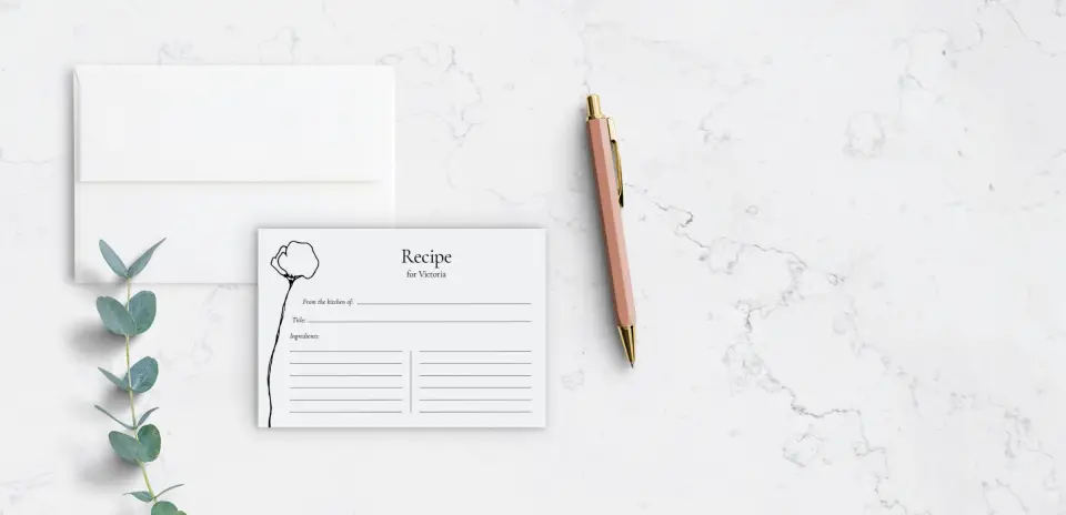 Recipe Card