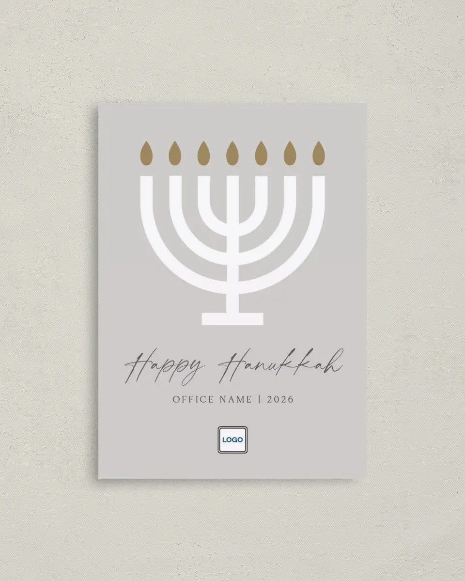 This is a 4" x 5.6" Christmas Postcard called Candlelight Serenity printed in full color on Premium Smooth paper