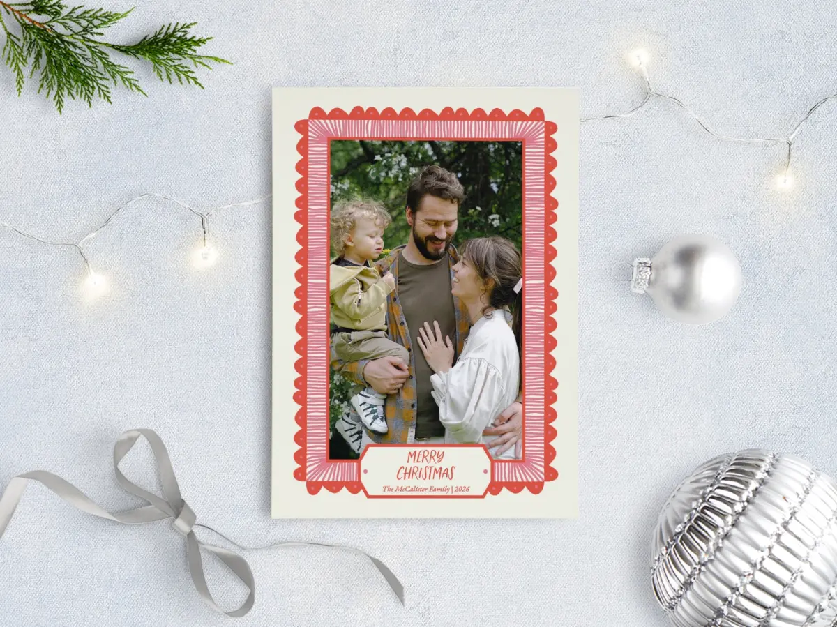Merry & Bright Standard Postcards | Truly Engaging