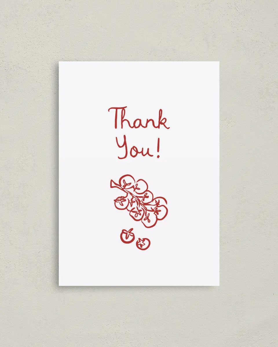 This is a 4" x 5.6" Newlywed called Off the Market printed in full color on Soft Touch Finish paper