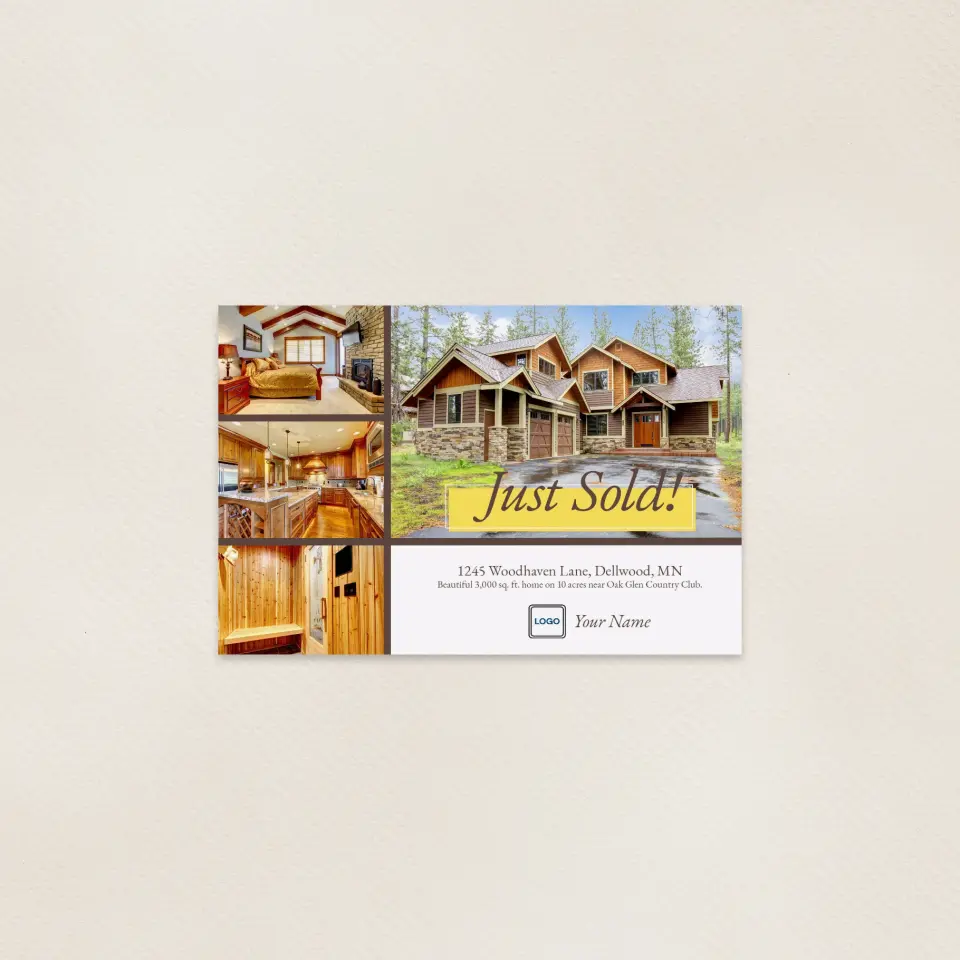 This is a 6" x 9" Postcards with Magnetic Strip called Going, Going, Gone printed in full color