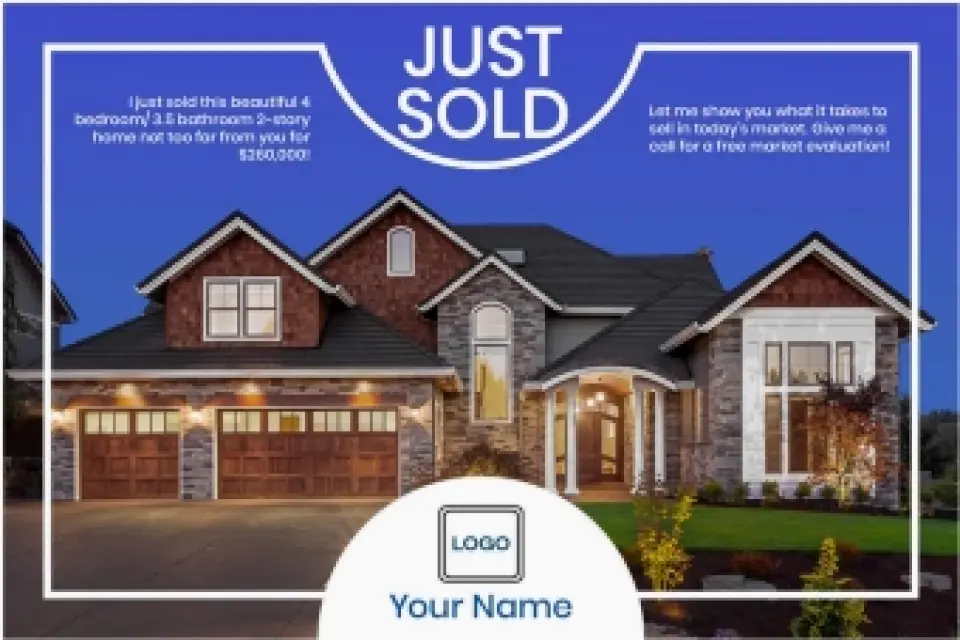 This is a 6" x 9" Postcards with Magnetic Strip called Perfectly Priced printed in full color