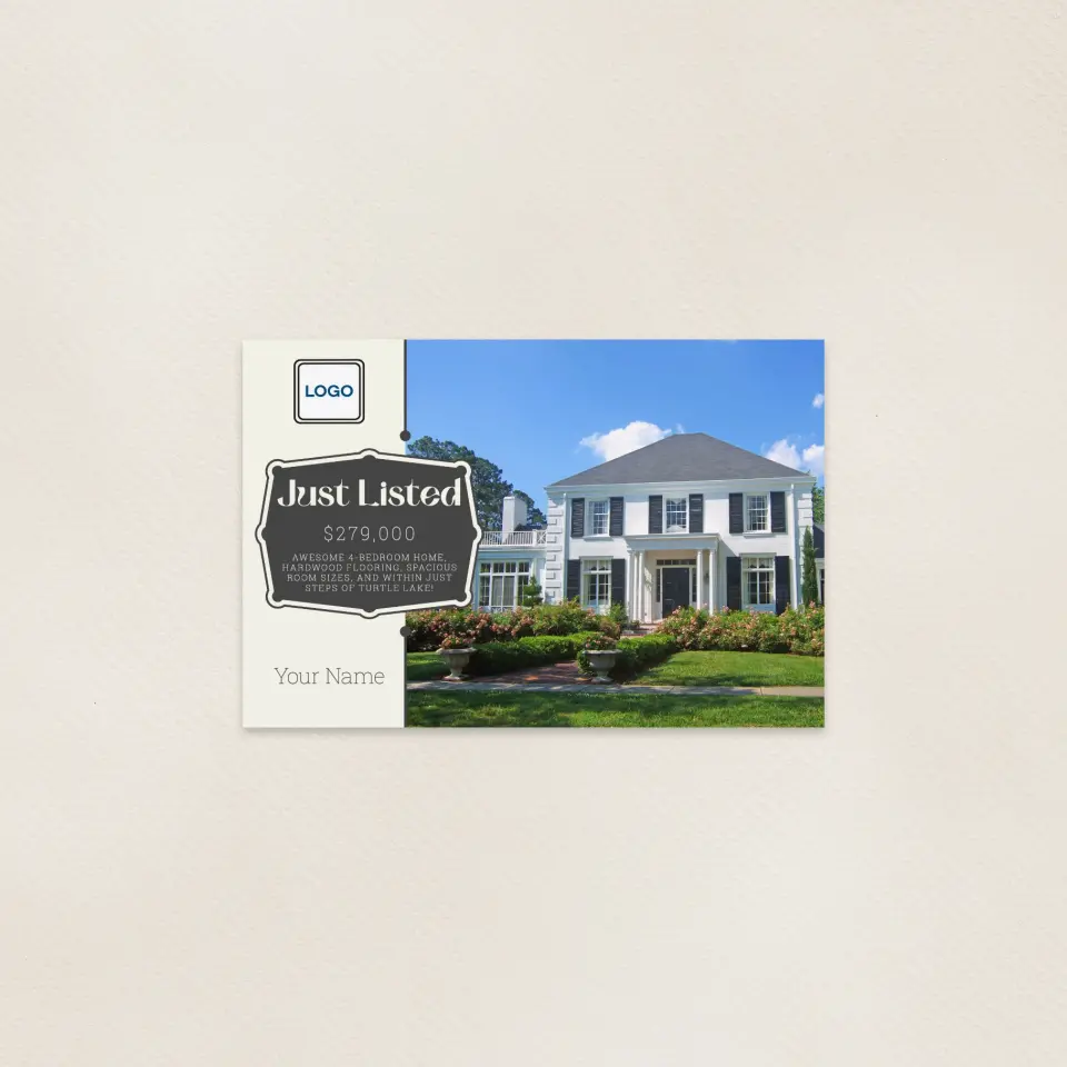 This is a 6" x 9" Postcards with Magnetic Strip called Stop the Car printed in full color