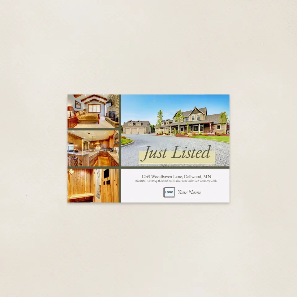 This is a 6" x 9" Postcards with Magnetic Strip called Breathtaking Property printed in full color