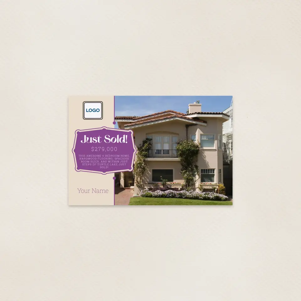 This is a 6" x 9" Postcards with Magnetic Strip called Offer Accepted printed in full color