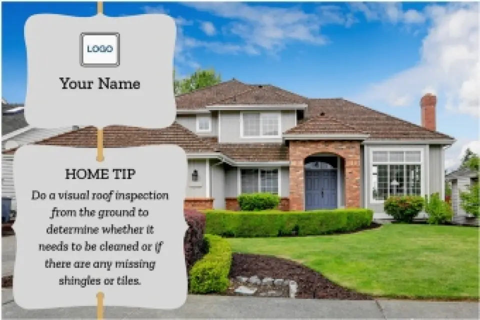 This is a 6" x 9" Postcards with Magnetic Strip called Home Tip - Top Shelf printed in full color