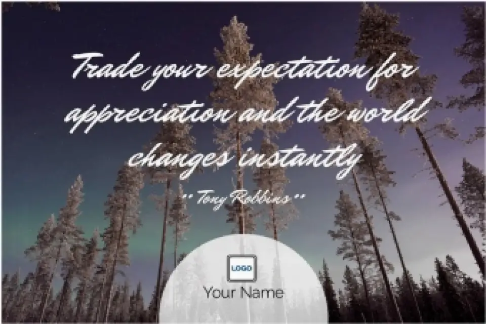 This is a 6" x 9" Postcards with Magnetic Strip called Inspiration Change Instantly printed in full color