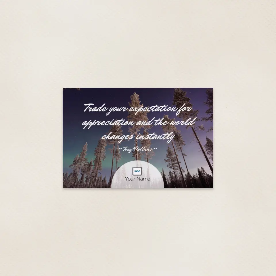 This is a 6" x 9" Postcards with Magnetic Strip called Inspiration Change Instantly printed in full color