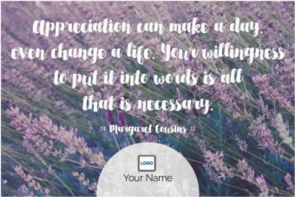 This is a 6" x 9" Postcards with Magnetic Strip called Inspiration Make a Day printed in full color