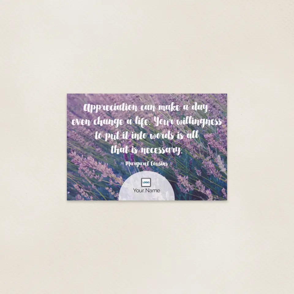 This is a 6" x 9" Postcards with Magnetic Strip called Inspiration Make a Day printed in full color