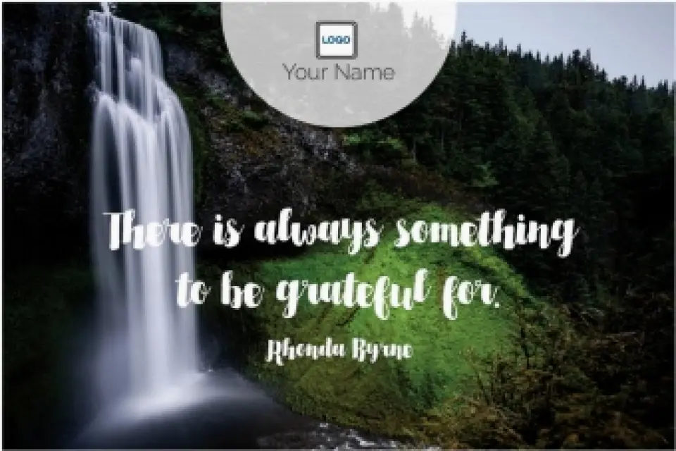 This is a 6" x 9" Postcards with Magnetic Strip called Always Something printed in full color
