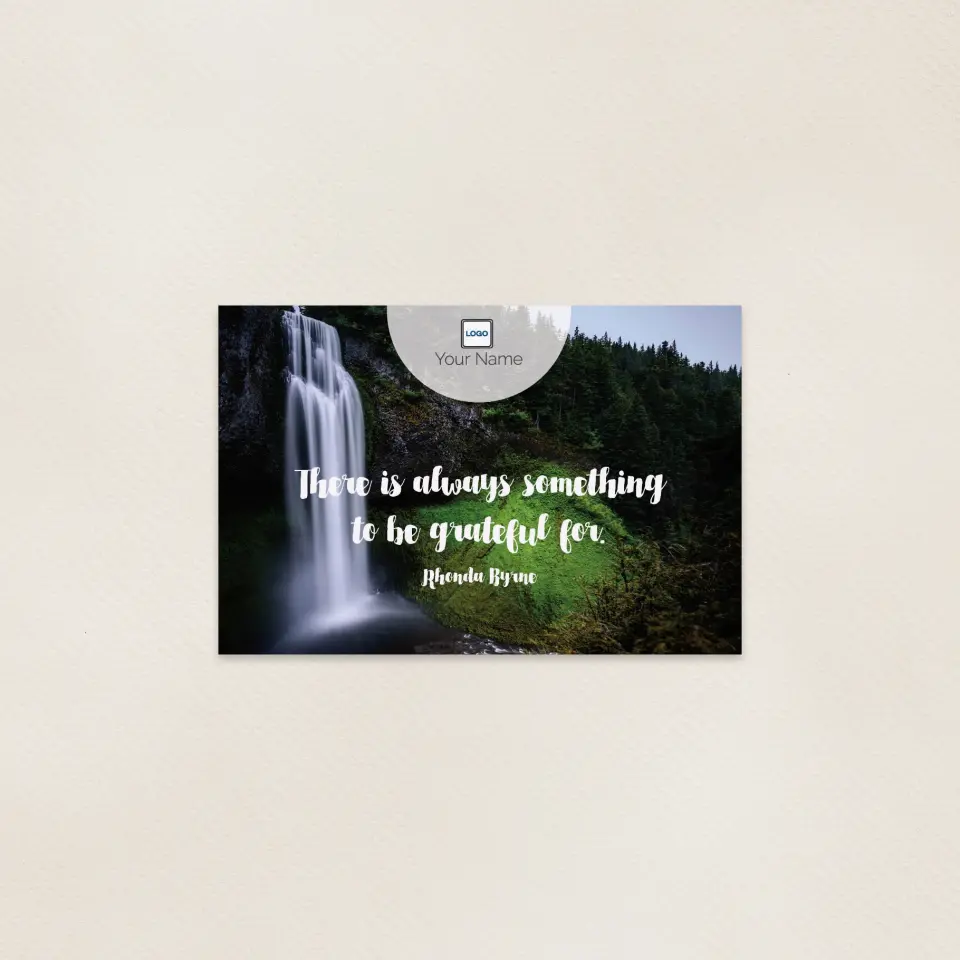 This is a 6" x 9" Postcards with Magnetic Strip called Always Something printed in full color