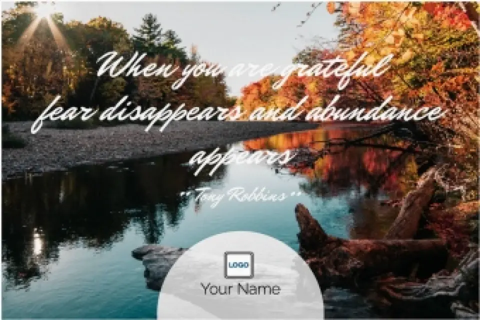 This is a 6" x 9" Postcards with Magnetic Strip called Abundance Appears printed in full color
