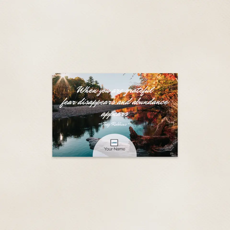 This is a 6" x 9" Postcards with Magnetic Strip called Abundance Appears printed in full color