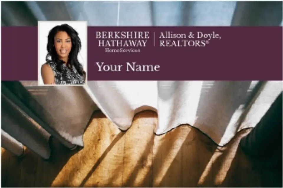 This is a 6" x 9" Postcards with Magnetic Strip called Berkshire Hathaway HomeServices Postcards with Magnetic Strip printed in full color