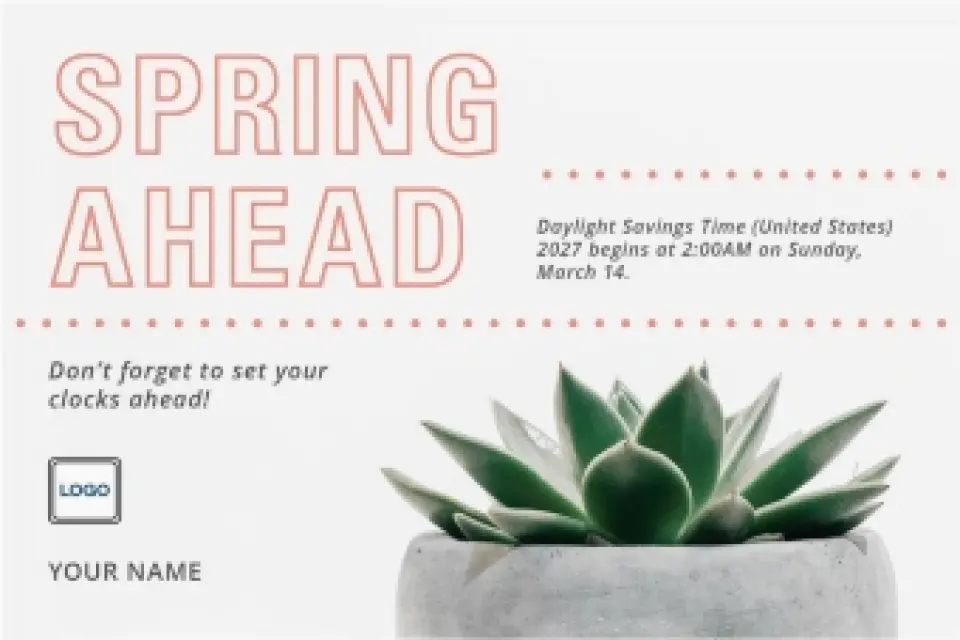 This is a 6" x 9" Postcards with Magnetic Strip called Spring Succulent printed in full color